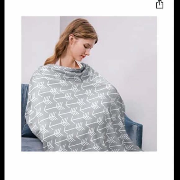 Yoofoss Nursing Cover Breastfeeding Scarf - Picture 5 of 9